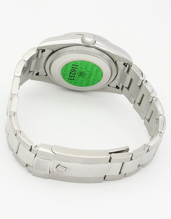 Rolex Oyster Perpetual Replica Lady 31mm Blue Dial Automatic Luxury Watch for Women - Image 4