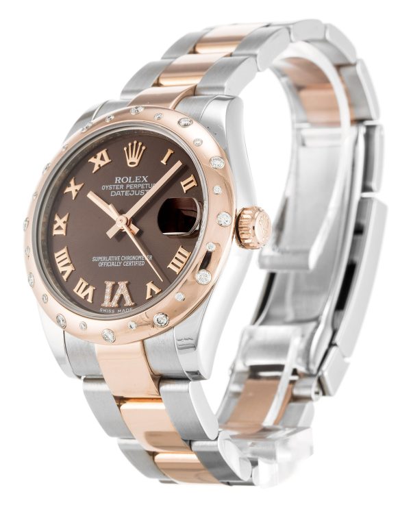 Replica Rolex Lady-Datejust 31mm Chocolate Dial 178341 Luxury High-Quality Women's Watch - Image 2