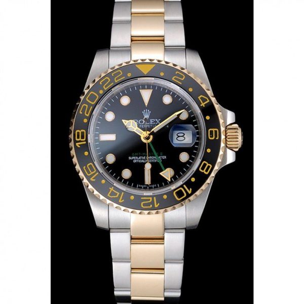 Rolex GMT-Master II Superclone Replica 40mm Black Dial Luxury Watch - High Quality Timepiece - Image 2