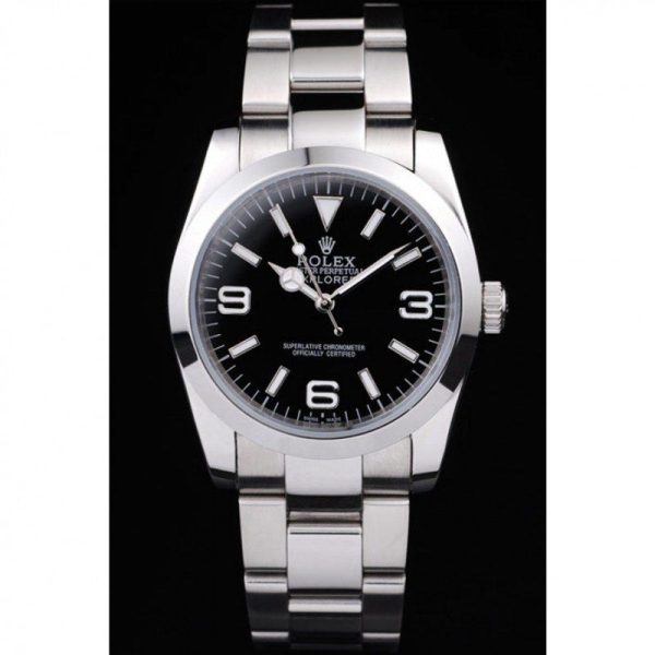 Rolex Explorer Replica 36mm Black Dial Luxury Watch High Quality 98087 - Image 2