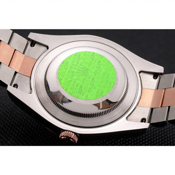 Rolex Datejust Superclone Replica 41mm Rose-Gold Dial Luxury Men's Watch - Image 8
