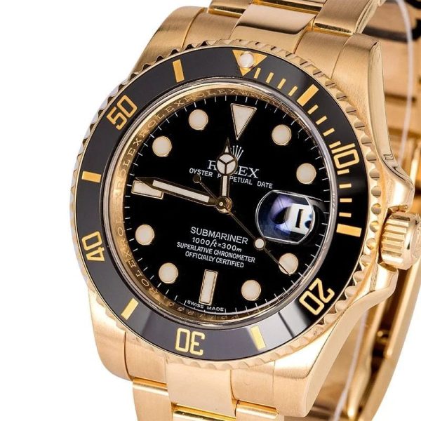 Rolex Superclone Submariner Replica 40mm Black Dial 116618LN Luxury High Quality Watch - Image 2