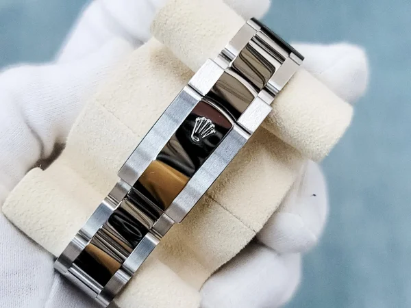 Superclone Rolex Datejust 41mm Rhodium Dial 126300 ??Wimbledon?? Oyster Replica - High Quality Luxury Watch - Image 4