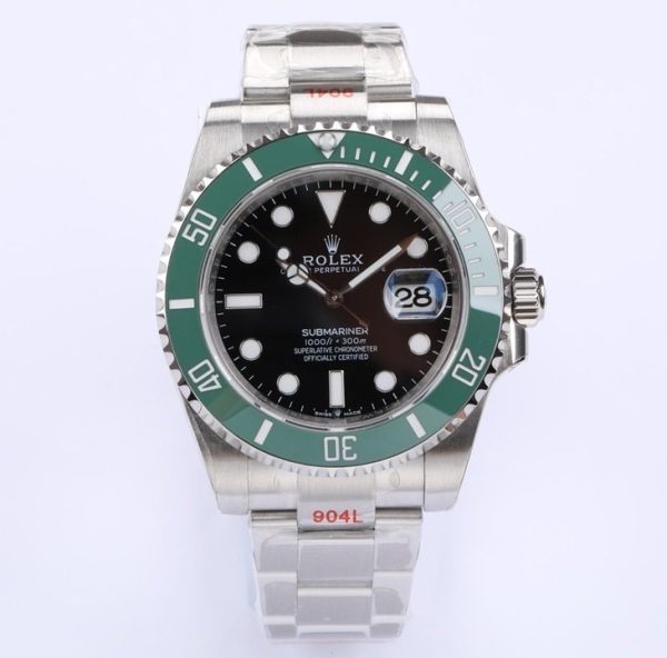 Rolex Submariner Superclone 126610LV ??Starbucks?? Replica Luxury 41mm Black Dial High Quality Watch