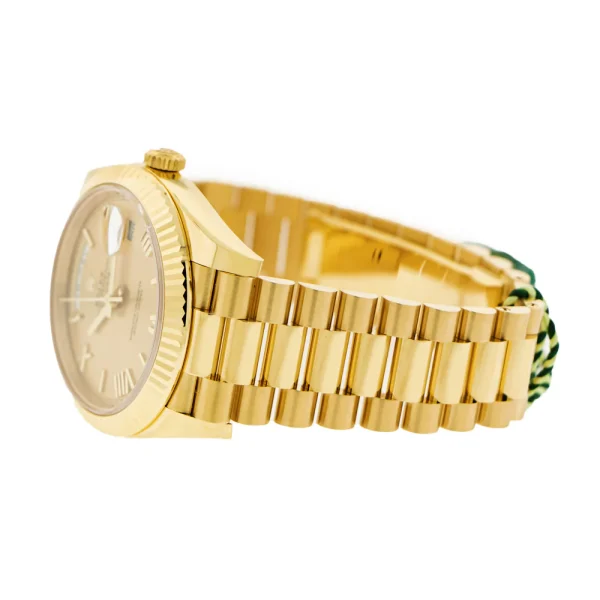 Rolex Day-Date Superclone Replica 40 mm Roman Champagne Dial 228238 Luxury High Quality Watch - Image 5