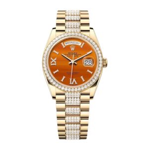 Superclone Rolex Day-Date 36 mm Carnelian Dial 228348RBR Replica Luxury Automatic Timepiece