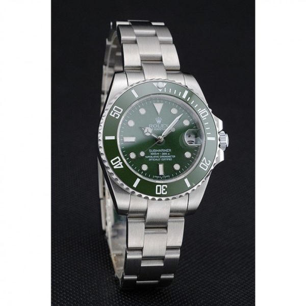 Rolex Submariner Replica 35mm Green Dial Luxury High Quality Watch 1454151 - Image 3