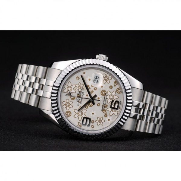 Rolex Datejust 41mm Silver Dial Replica Luxury Automatic Men's Watch - High Quality Waterproof Timepiece - Image 5