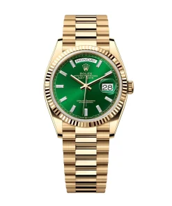Rolex Day-Date II Replica 36mm Green Dial 128238 Luxury High-Quality Watch