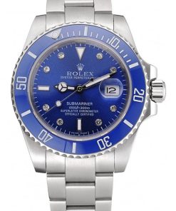 Replica Rolex Submariner 40mm Blue Dial High Quality Luxury Watch 622638