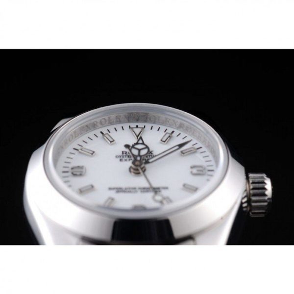 Rolex Explorer Replica 26mm White Dial 98088 Luxury Women's Watch - Image 6