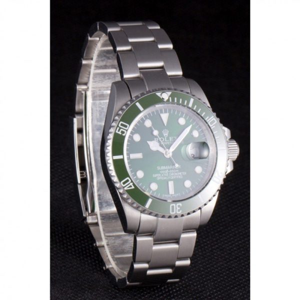 Superclone Rolex Submariner Replica Green Dial 40mm Luxury Men's Watch - Image 3
