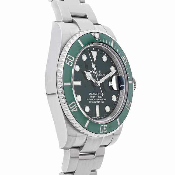Rolex Submariner Superclone Replica 116610LV ??Hulk?? 40mm Green Dial Luxury High-Quality Watch - Image 3
