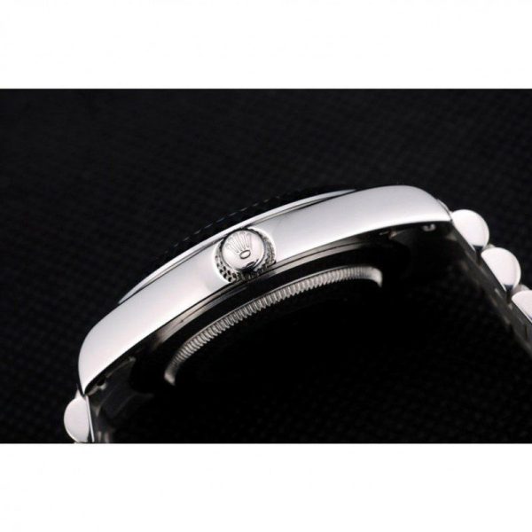 Superclone Rolex Day-Date 40mm Silver Dial Luxury Replica Watch - High Quality Timepiece - Image 9