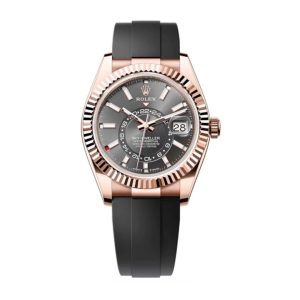 Rolex Sky-Dweller Superclone Replica 42 mm Slate Dial Luxury Watch for Men