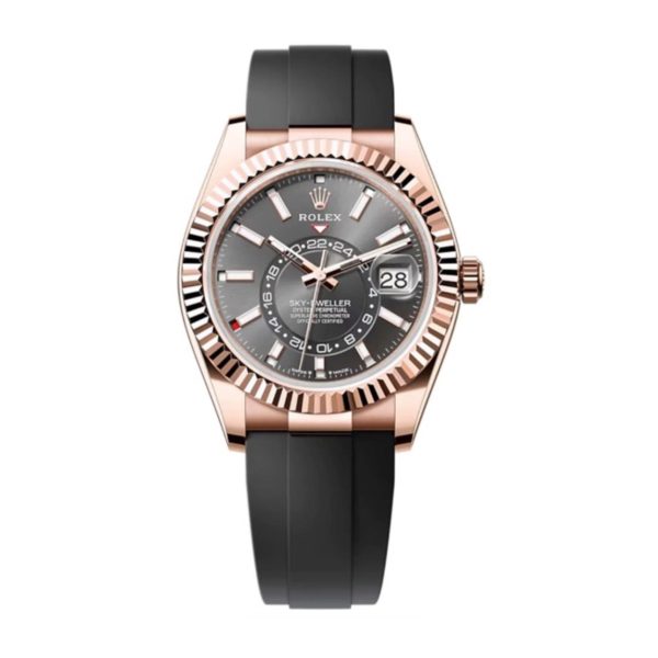 Rolex Sky-Dweller Superclone Replica 42 mm Slate Dial Luxury Watch for Men