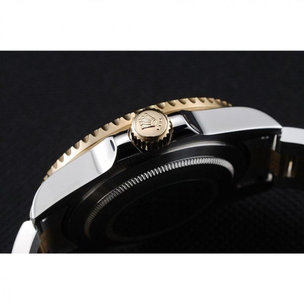 Rolex Submariner 42mm Replica Gold Dial Luxury Watch - High Quality Timepiece - Image 6