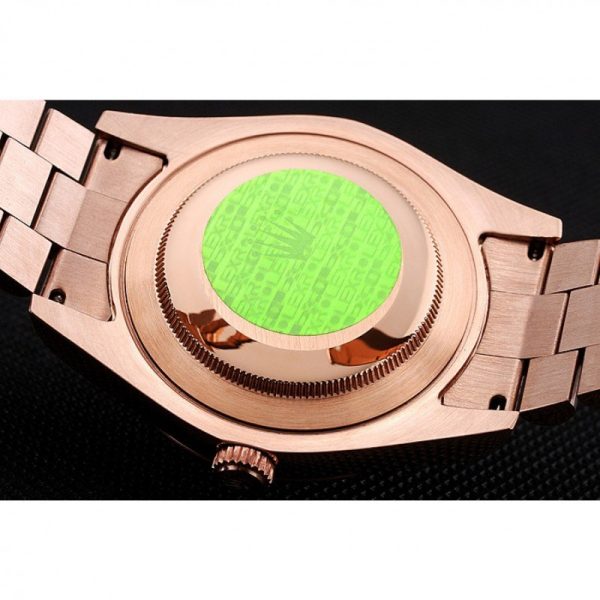 Rolex Day-Date Superclone Replica 40mm Rose-Gold Dial Luxury High-Quality Timepiece - Image 8
