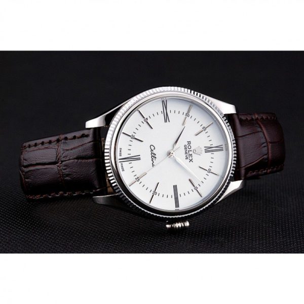 Rolex Cellini Replica 40mm White Dial Luxury Watch | High Quality Timepiece - Image 5