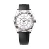 Rolex Sky-Dweller Superclone Replica 336239 42 mm Intense White Dial Luxury Men's Watch