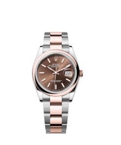 Superclone Rolex Datejust 36 mm Chocolate Dial Replica - Luxury Automatic Men's Watch