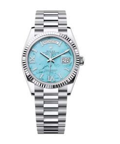 Rolex Day-Date Superclone Replica 36 mm Turquoise Dial Luxury Automatic Watch
