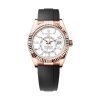 Superclone Rolex Sky-Dweller Intense White Dial 42 mm Luxury Replica Watch - High Quality Timepiece for Men