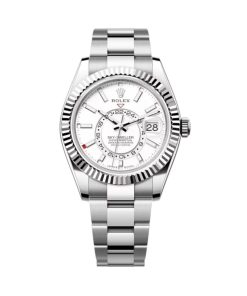 Rolex Sky-Dweller Superclone 336934 Intense White Dial 42 mm Luxury Replica Automatic Watch for Men