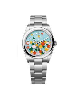 Rolex Day-Date 36 mm Turquoise Dial 126000 Replica Luxury High Quality Superclone