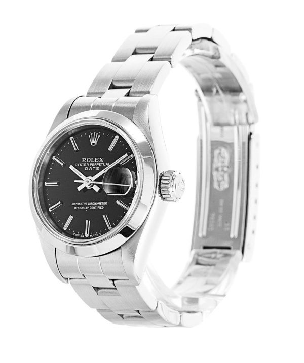 Rolex Datejust Replica 28mm Black Dial 69160 Luxury Women's Watch - Image 3