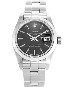 Rolex Datejust Replica 28mm Black Dial 69160 Luxury Women's Watch