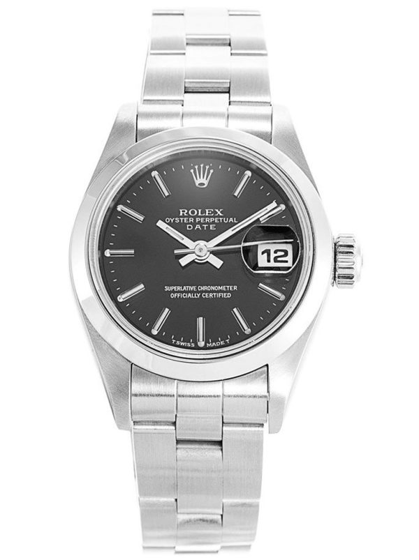Rolex Datejust Replica 28mm Black Dial 69160 Luxury Women's Watch