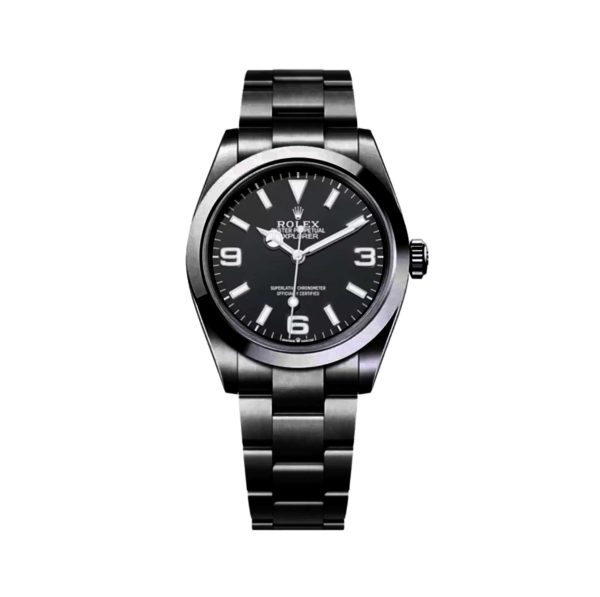 Rolex Explorer Superclone Replica 40 mm Black Dial 128238 Luxury Men's Watch