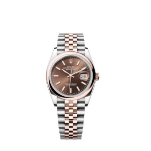 Rolex Datejust Superclone Replica 126201 Chocolate Dial 36 mm Luxury Automatic Men's Watch