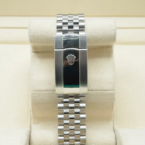 Rolex Datejust Replica 41mm Blue Dial 126334 Jubilee Roman Dial Luxury Men's Watch - Image 6