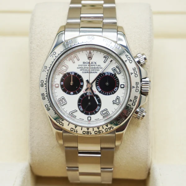Rolex Daytona Panda Dial 116509 Arabic Numerals Replica Luxury Automatic Men's Watch - Image 2