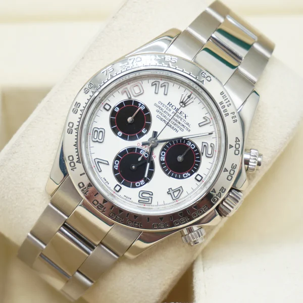 Rolex Daytona Panda Dial 116509 Arabic Numerals Replica Luxury Automatic Men's Watch - Image 3