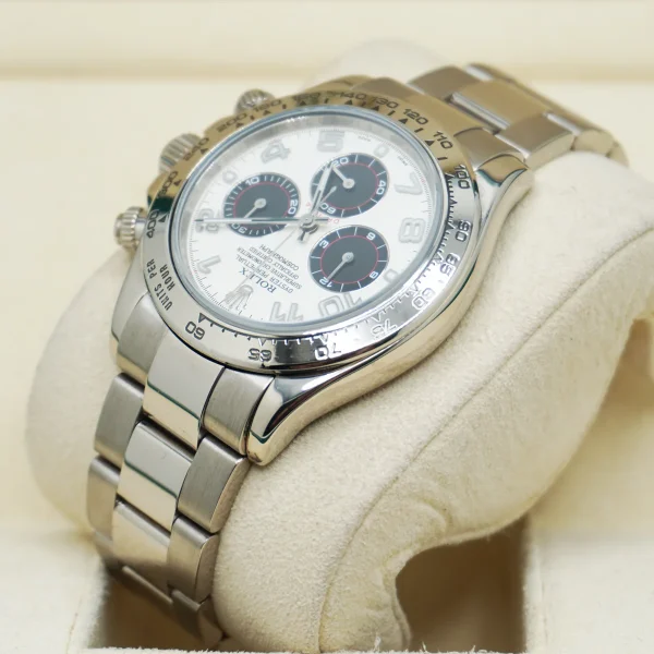 Rolex Daytona Panda Dial 116509 Arabic Numerals Replica Luxury Automatic Men's Watch - Image 6