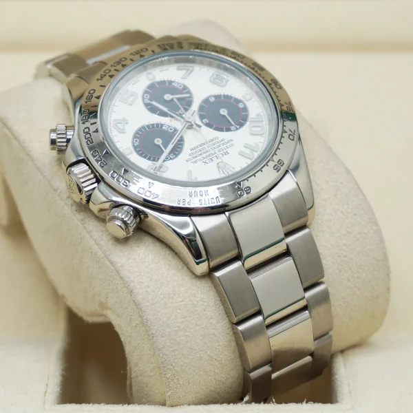 Rolex Daytona Panda Dial 116509 Arabic Numerals Replica Luxury Automatic Men's Watch - Image 7
