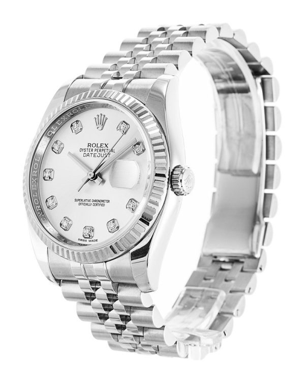 Rolex Datejust Replica 36mm White Dial 116234 Luxury Watch High Quality - Image 2