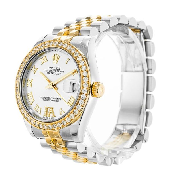 Rolex Datejust Replica 31mm White Dial 178383 Luxury High-Quality Watch - Image 2