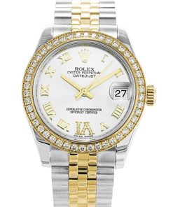 Rolex Datejust Replica 31mm White Dial 178383 Luxury High-Quality Watch