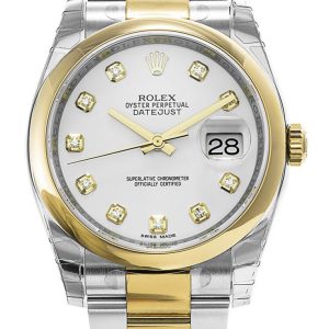 Rolex Datejust Replica 36mm White Dial 116203 Luxury High Quality Timepiece
