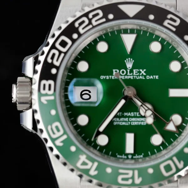 Rolex GMT-Master II Superclone Replica 126729VTNR Jubilee 40 mm "Absinthe" Luxury High Quality Watch - Image 7