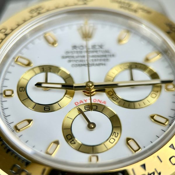 Rolex Daytona Superclone Replica 40 mm White Dial 126503 Luxury High Quality Watch - Image 6