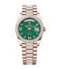 Rolex Day-Date 36 mm Green Dial Replica 128345RBR - Luxury Timepiece for Men