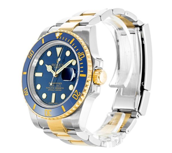 Rolex Submariner Replica 40mm Blue Dial 116613LB "Bluesy" Luxury Men's Watch - Image 2