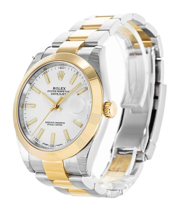 Rolex Datejust II Luxury Replica 41mm White Dial 126303 High Quality Timepiece - Image 2