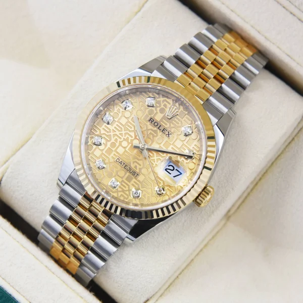 Superclone Rolex Datejust 36mm Jubilee Dial 126233 Replica Luxury Men's Watch - Image 5