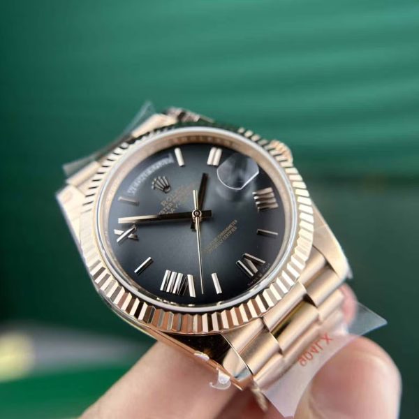 Rolex Day-Date Superclone Replica 40 mm Slate Ombre Dial 228235 | Luxury High-Quality Watch - Image 2